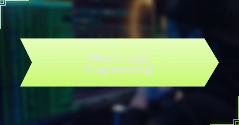 Logic Programming Languages A Comparative Study Logic Programming Org - Colorful Illustrations - Artistic High Resolution Collection