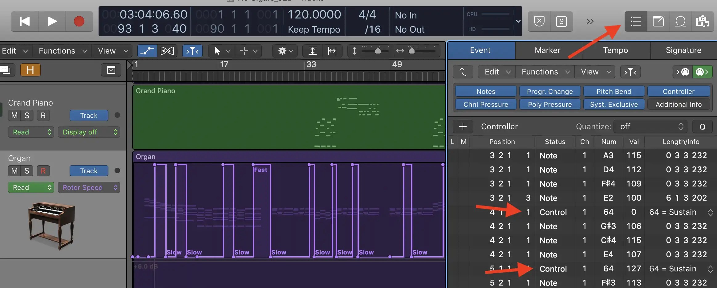 How do i open the keyboard on logic pro x? Logic Pro X Piano Sustain Logic Users Group