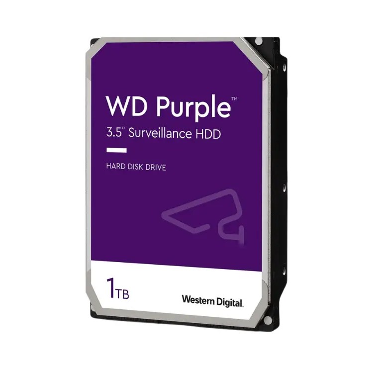 WD 1TB Purple Hard Disk – 3.5″ SATA 6Gb/s Surveillance HDD