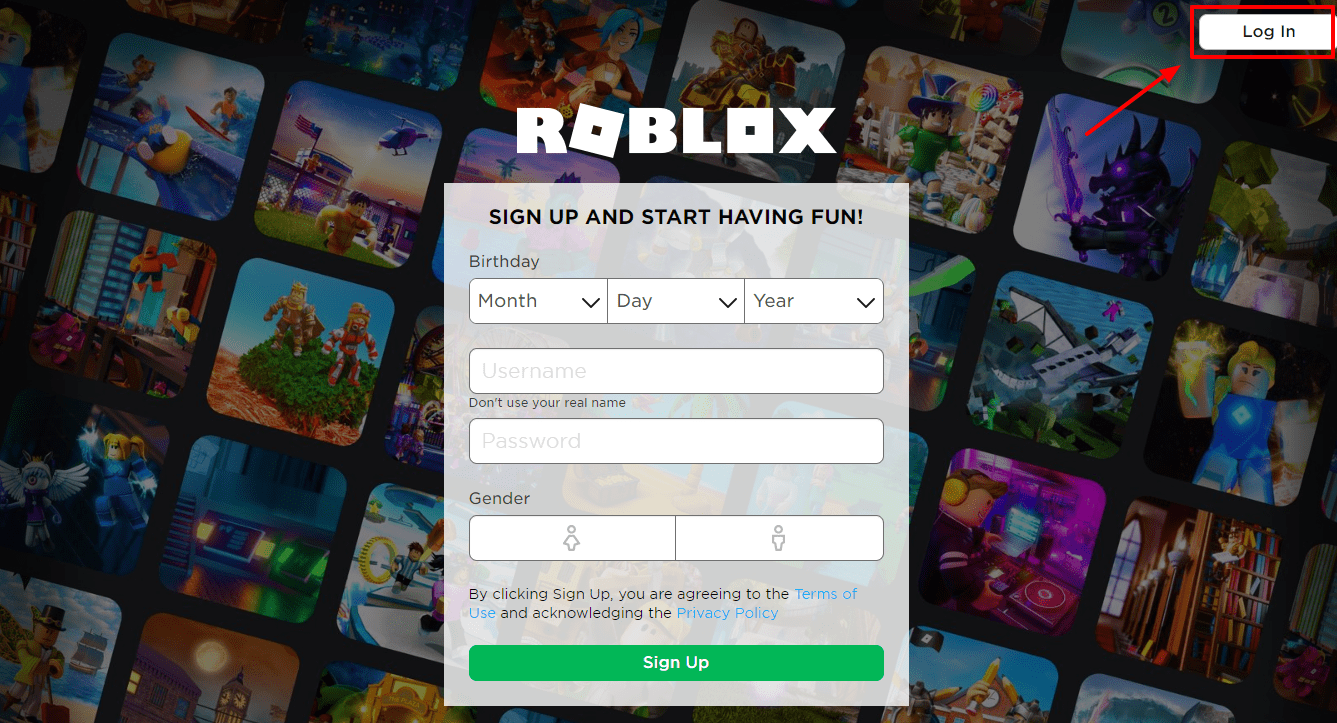 login to roblox login