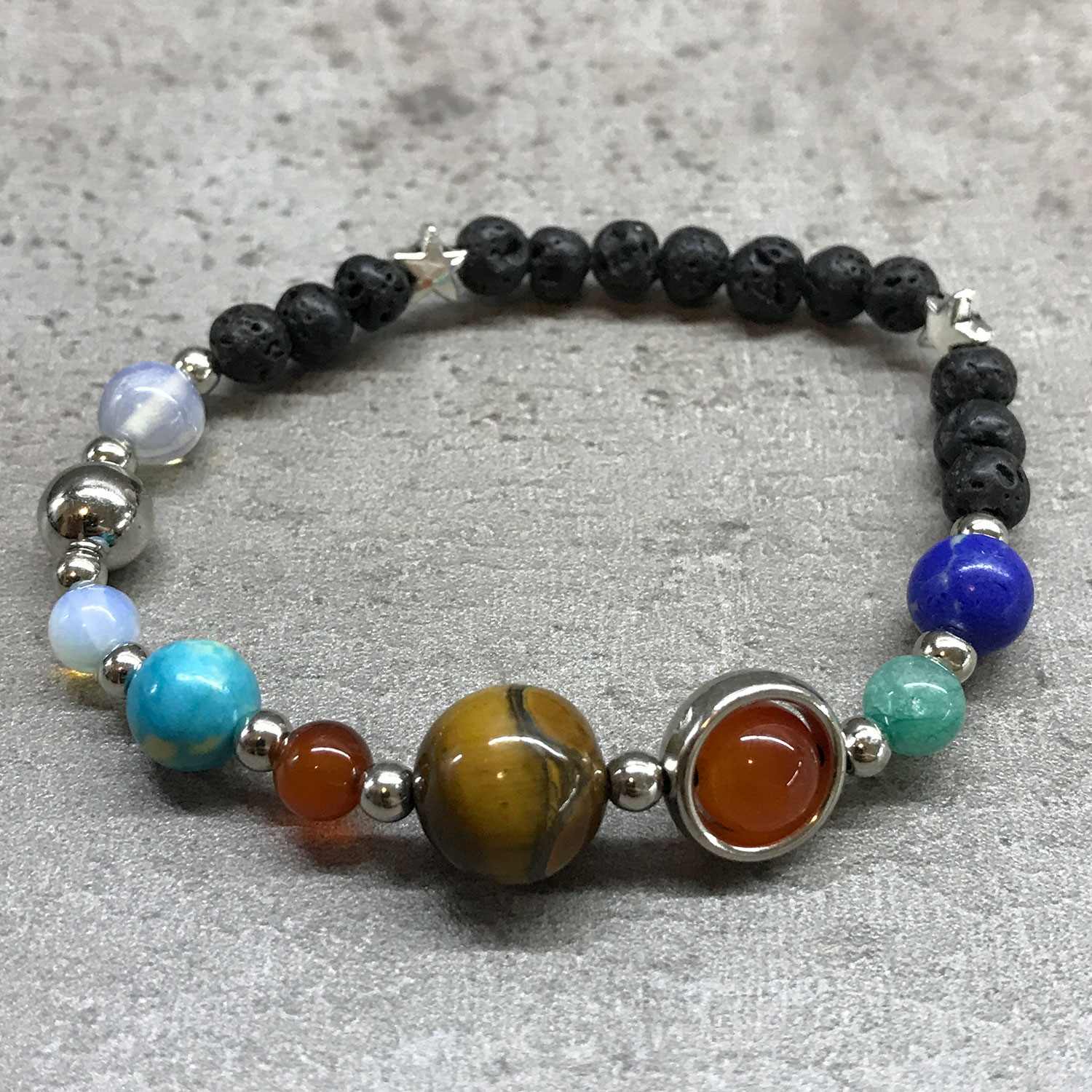 Lava Stone Chakra Bracelet – Whetung Ojibwa Centre