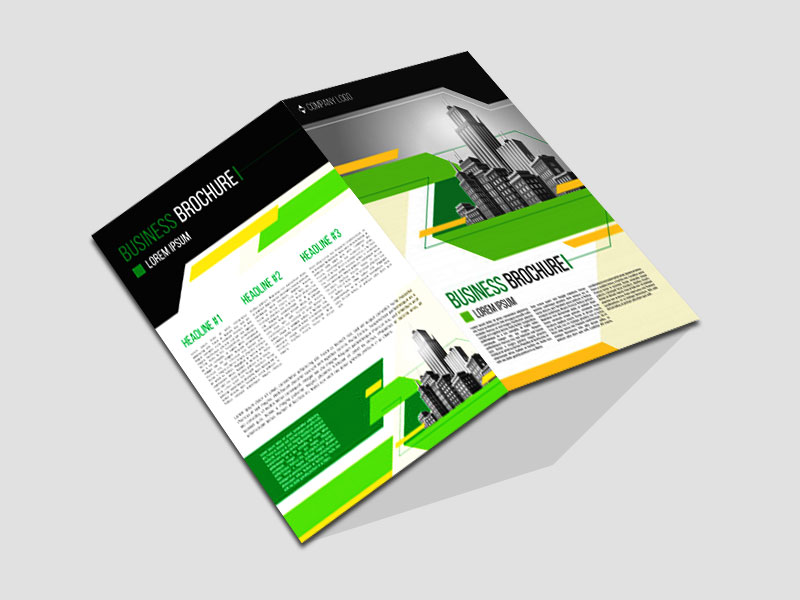 Showcase your branding design in this psd mockup for realistic preview. Presentation Folder Brochure Mockup Design