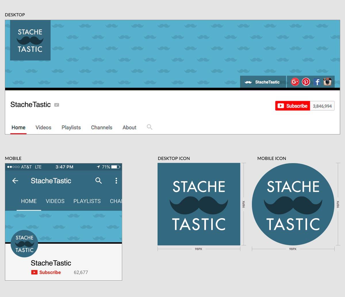 Youtube Size Channel Logo Logodix