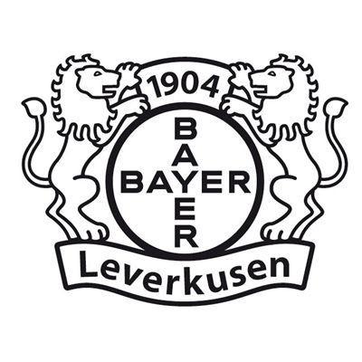 The official colors of the bayer leverkusen team are red, yellow, white, and black. Leverkusen Logo Logodix