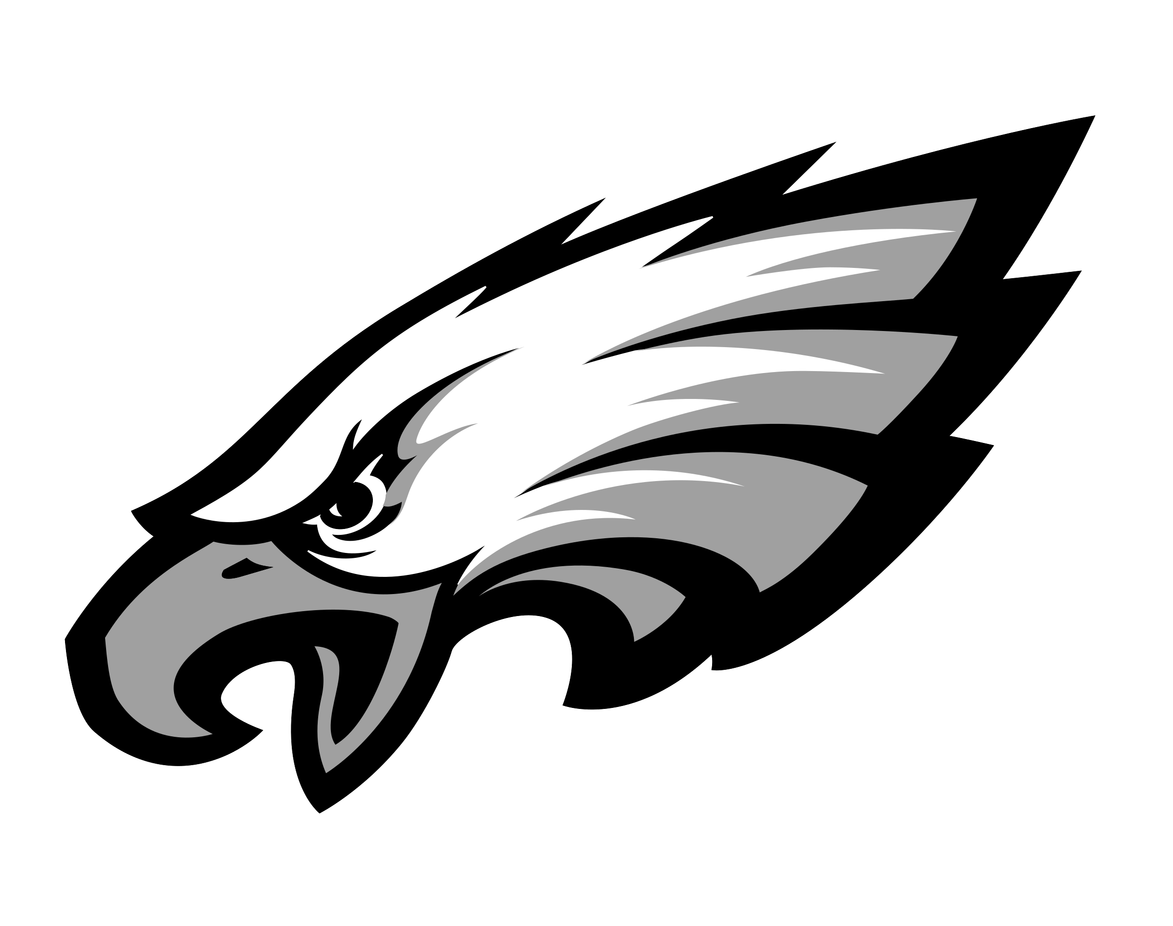 Black And White Eagle Logo Logodix