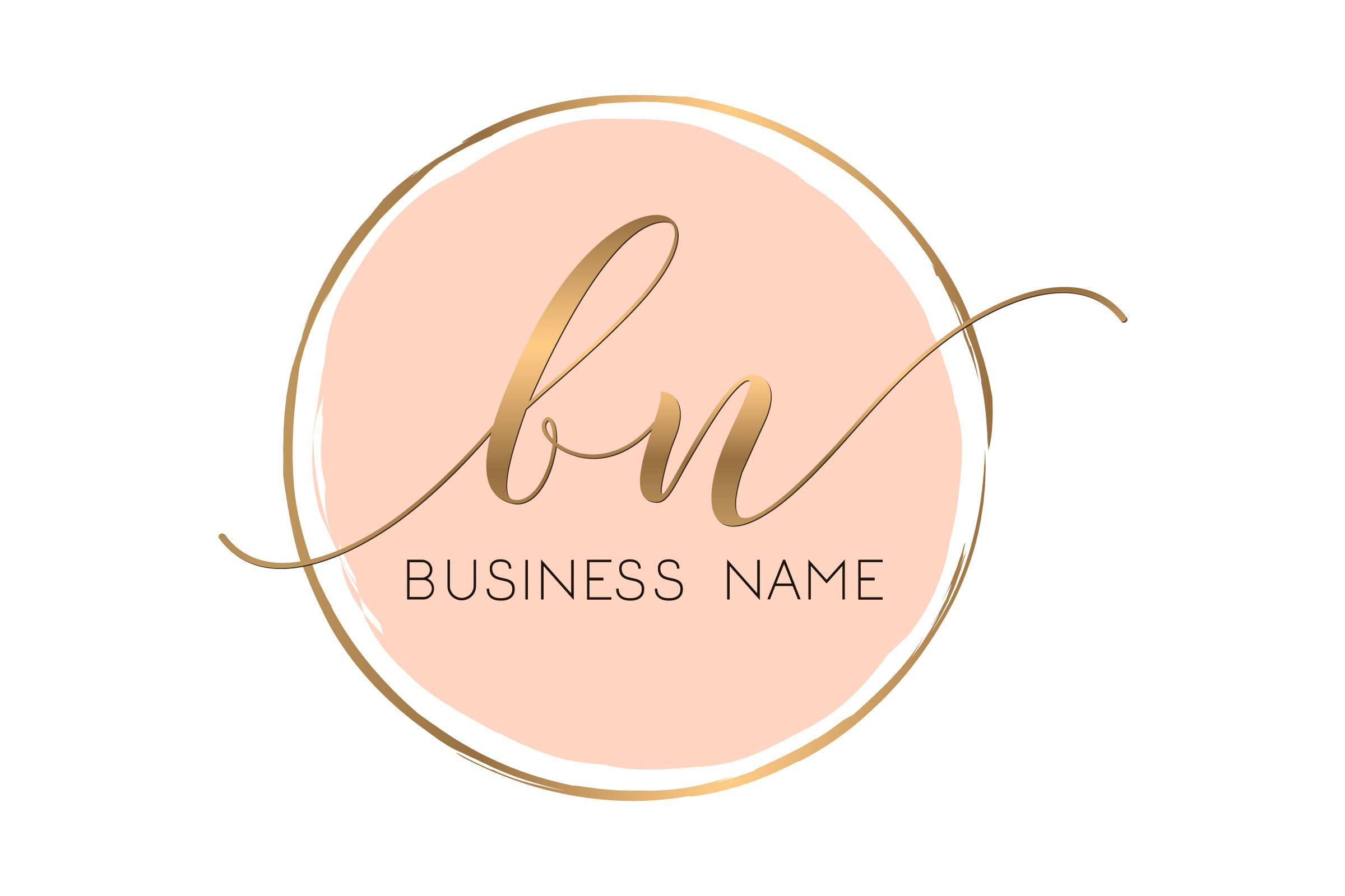 Pink And Gold Logo Logodix