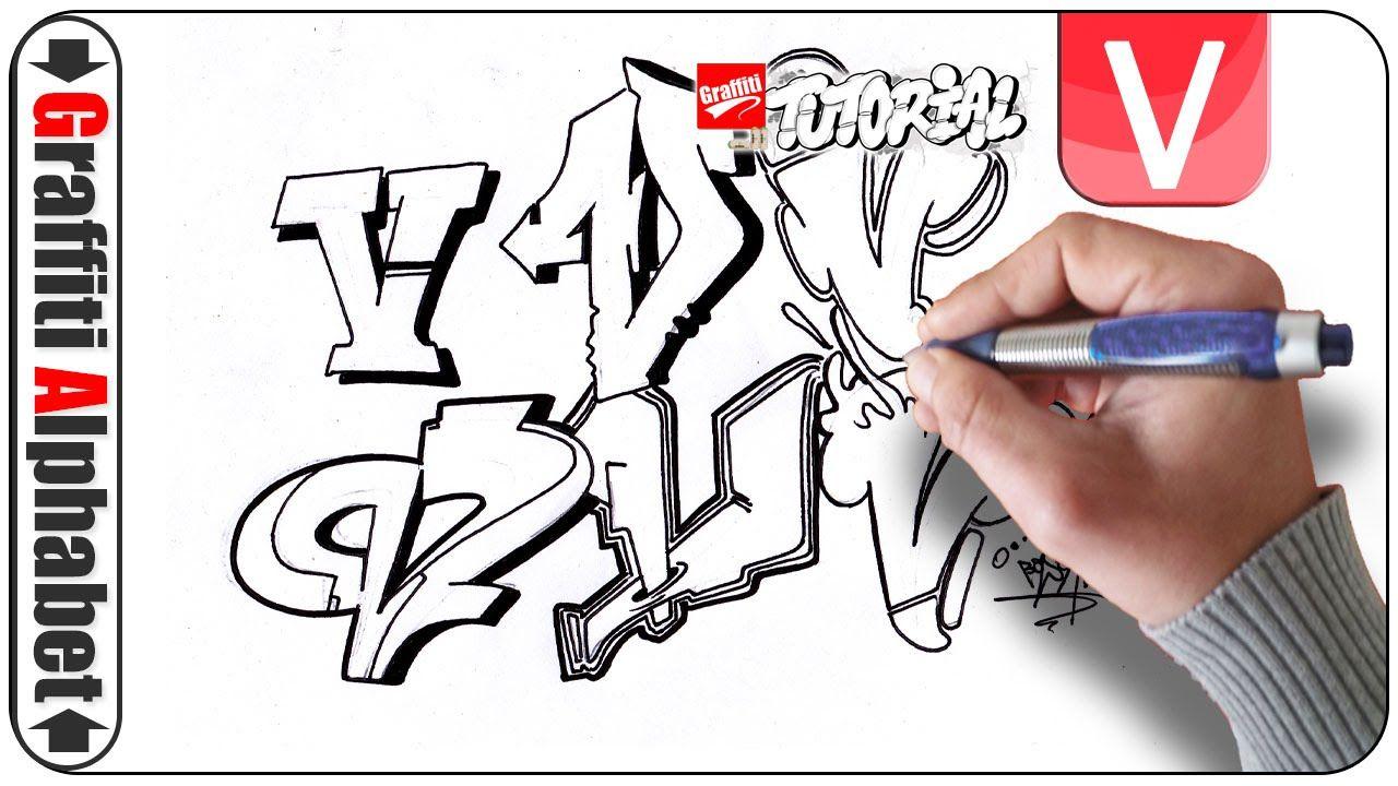 Graffiti Letter V Logo Logodix