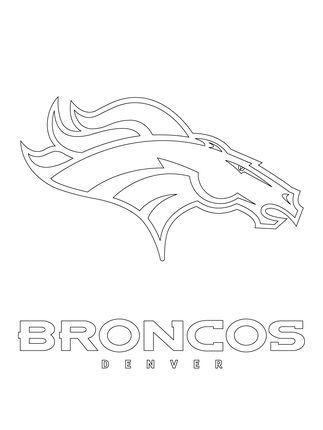 Download bronco coloring page and use any clip art,coloring,png graphics in your . Black And White Broncos Logo Logodix
