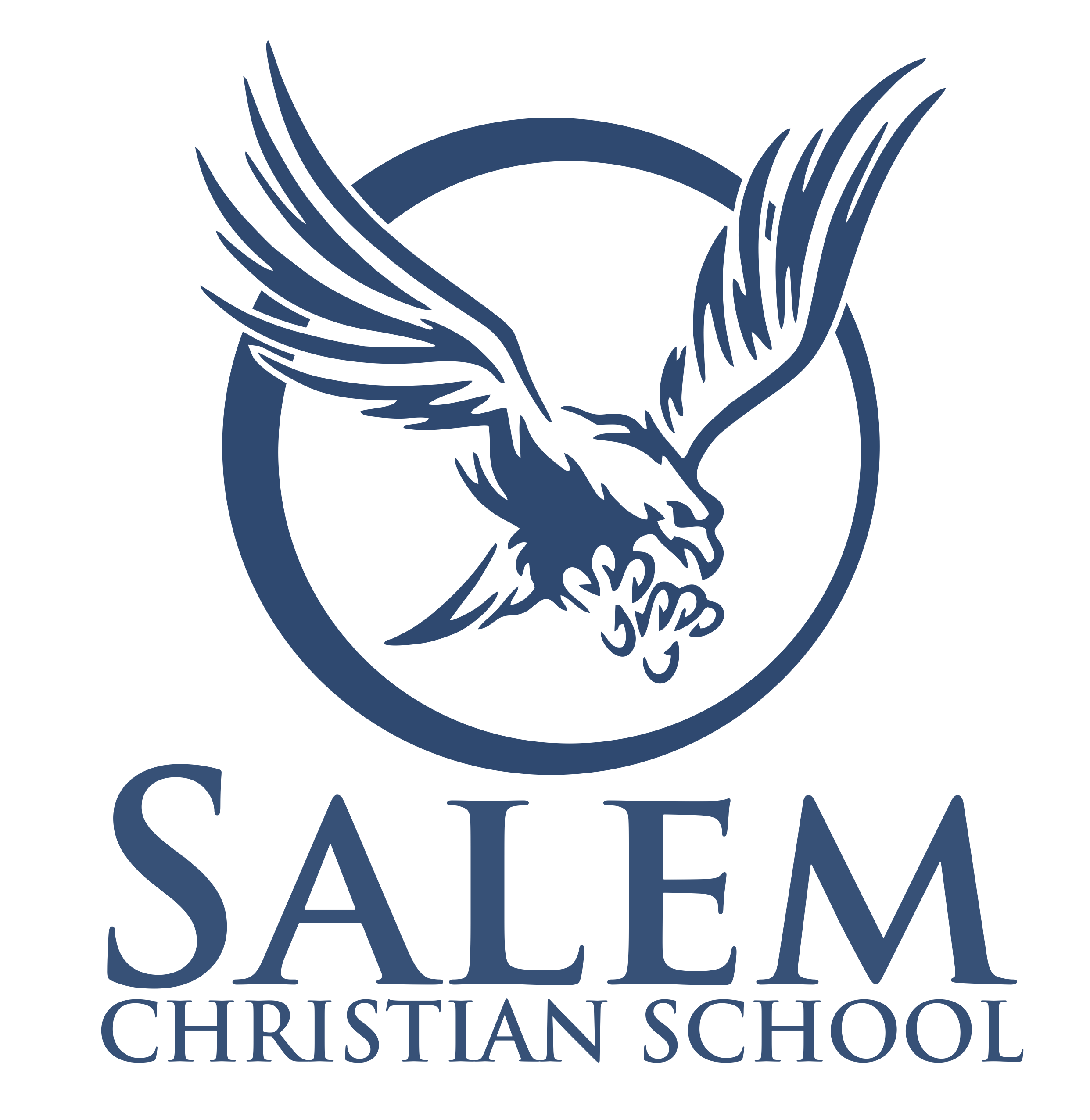 A Bird With A Blue Eagle Logo Logodix