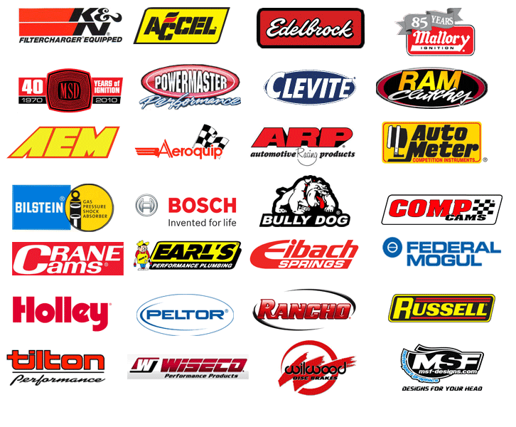 Racing parts logo