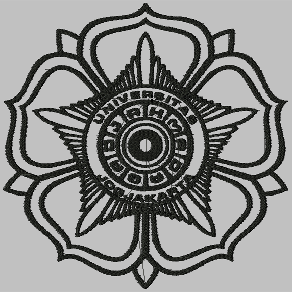 Logo Ugm Logo Kampus Untuk Bordir Embroidery