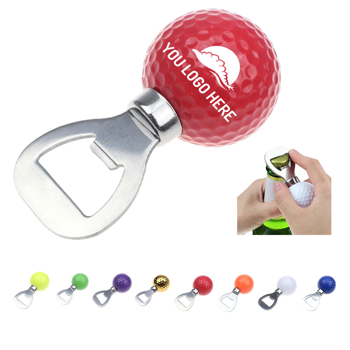 Golf Ball Bottle Opener