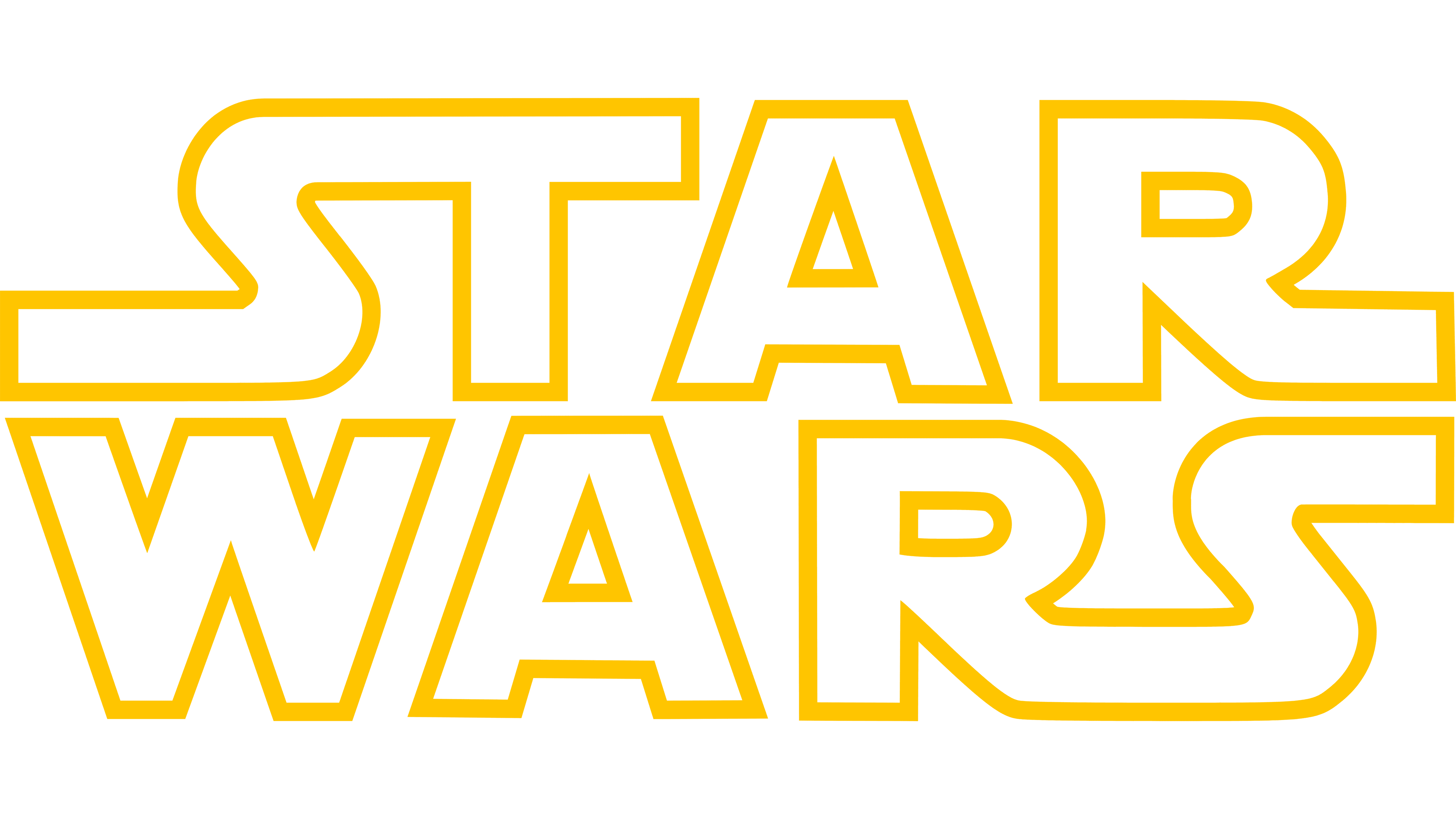 A sith font based on the writing that appears on darth vader's chest box. Star Wars Logo Logolook Logo Png Svg Free Download