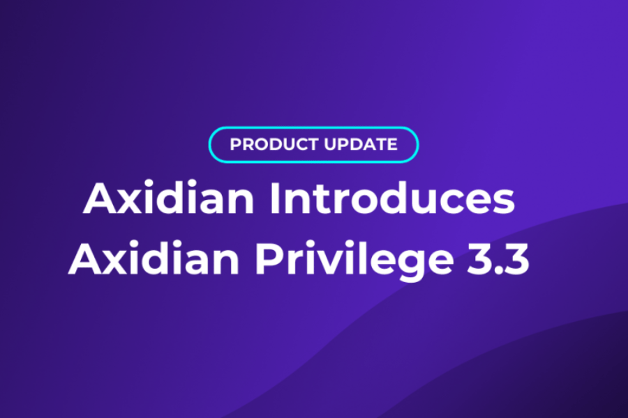 Axidian Privilege 3.3 Now Available