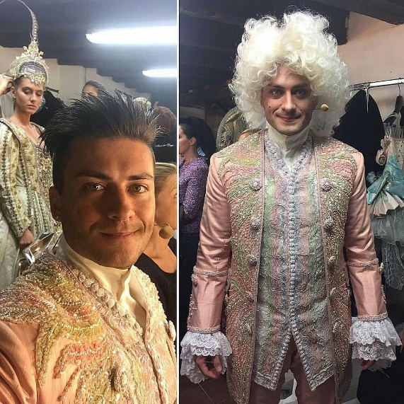 Thomaso Grazioso în rolul lui Casanova