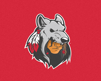 Logopond Logo Brand Identity Inspiration Native American Mascot Logo