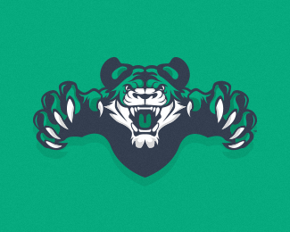 Logopond Logo Brand Identity Inspiration Tiger Mascot Logo