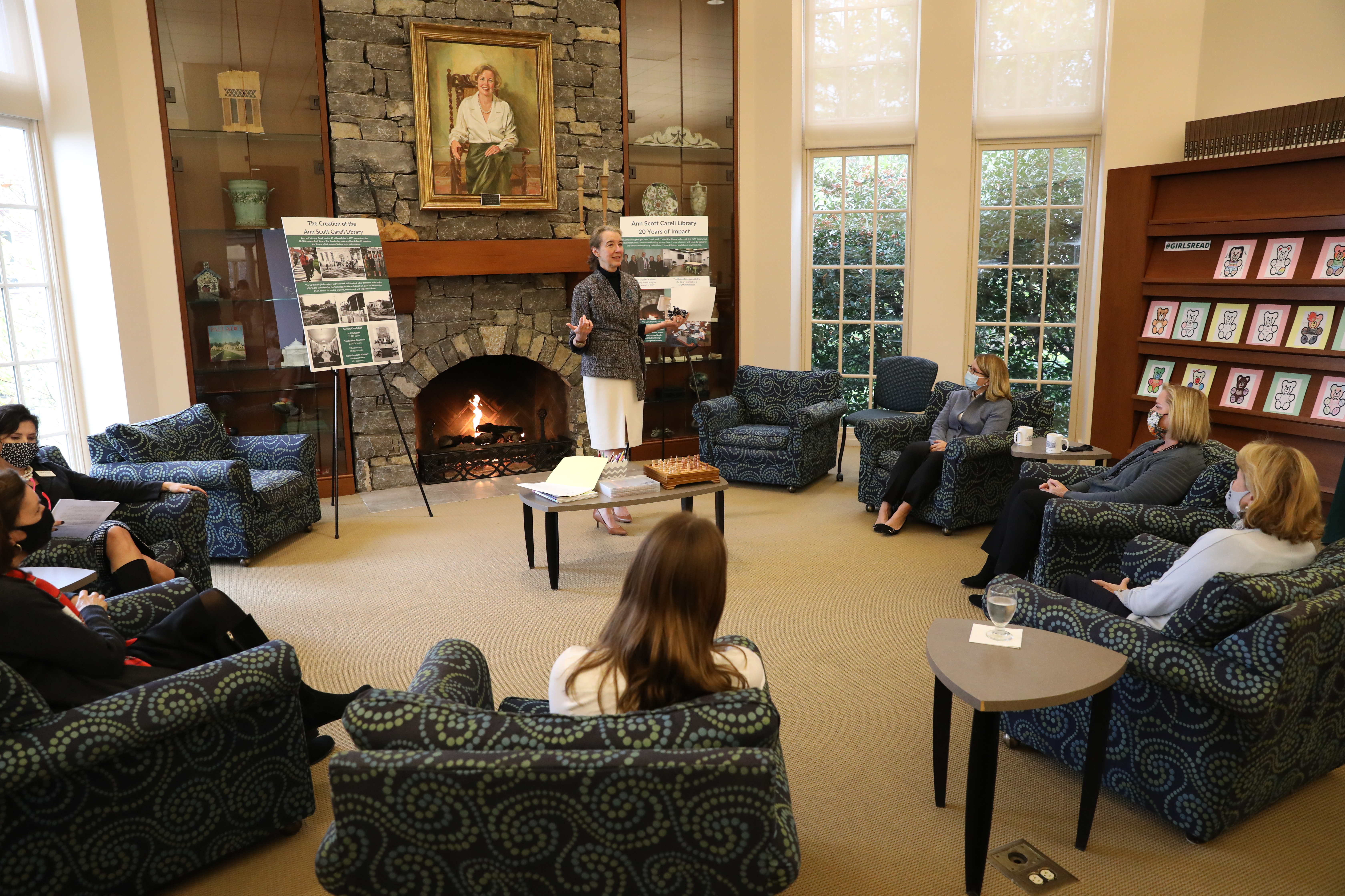 Ann Scott Carell Library celebrates 20 years at HH