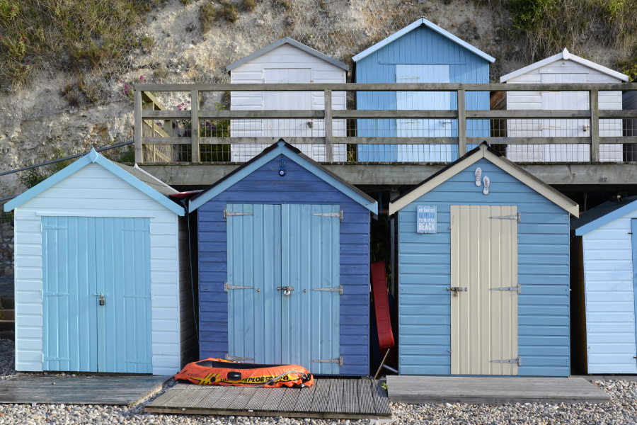 Beach huts Beer