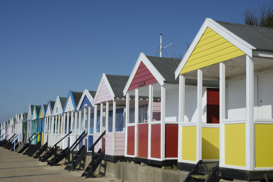 Beach huts Southwold