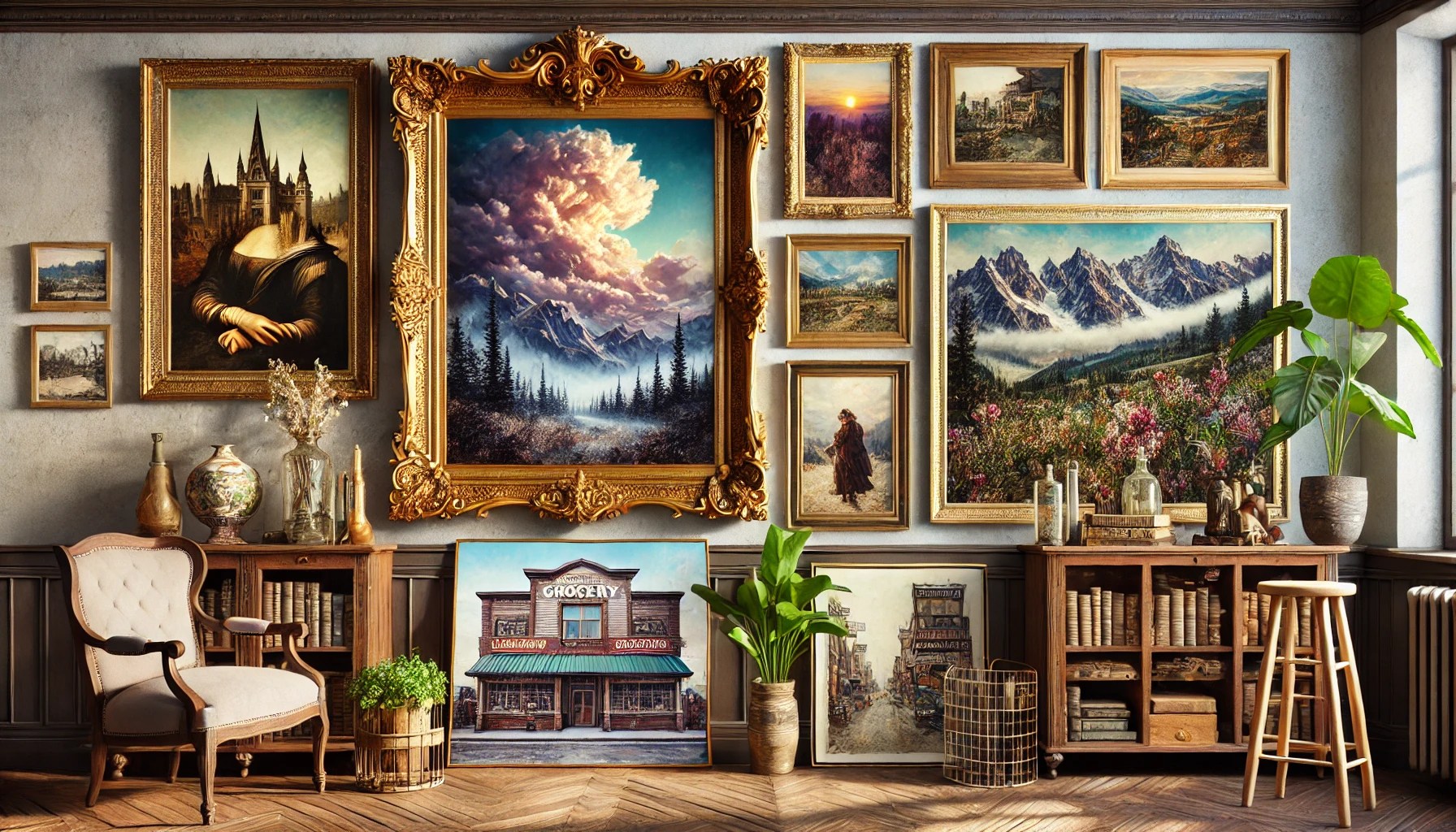 capturing history and art: the allure of collecting vintage and antique paintings
