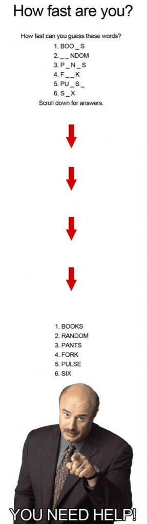 Quick & SImple Pervert Test