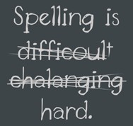 Spelling is difficoult.