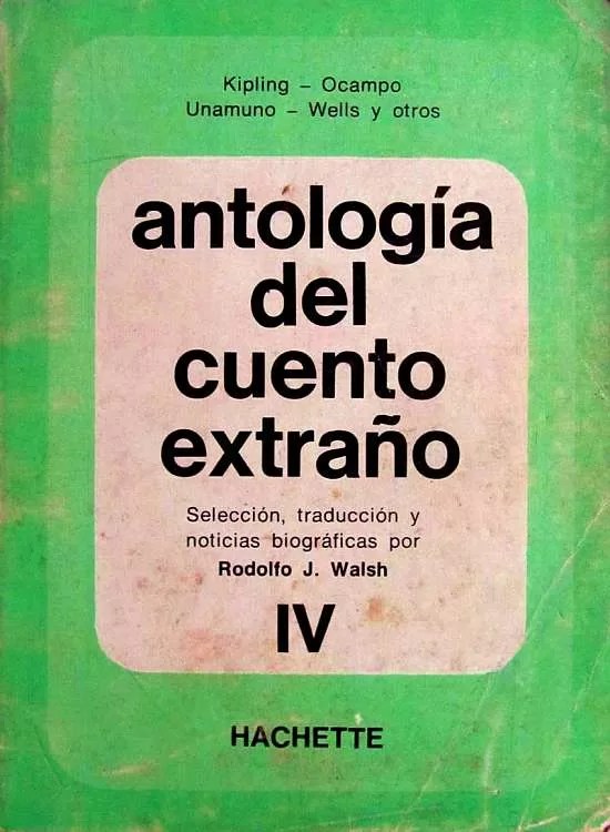 Antología del cuento extraño IV