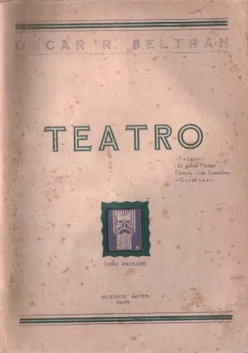 Teatro (Tomo Primero)