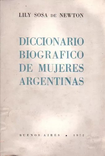 Diccionario Biográfico de Mujeres Argentinas