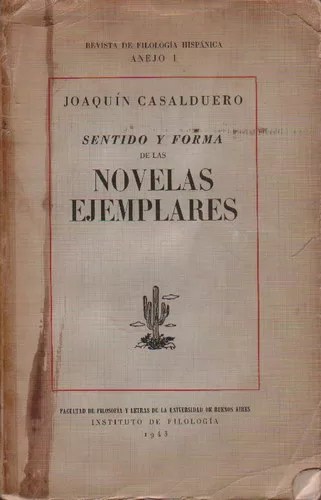 Sentido y forma de las Novelas Ejemplares