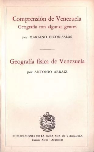 Compresnión de Venezuela: Geografía con algunas gentes. Geografía física de Venezuela.