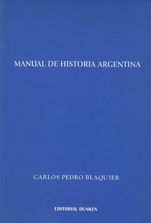 Manual de historia argentina