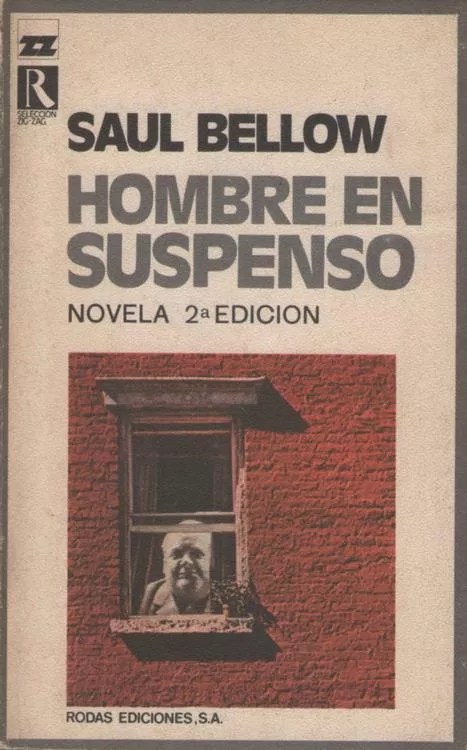 Hombre en suspenso