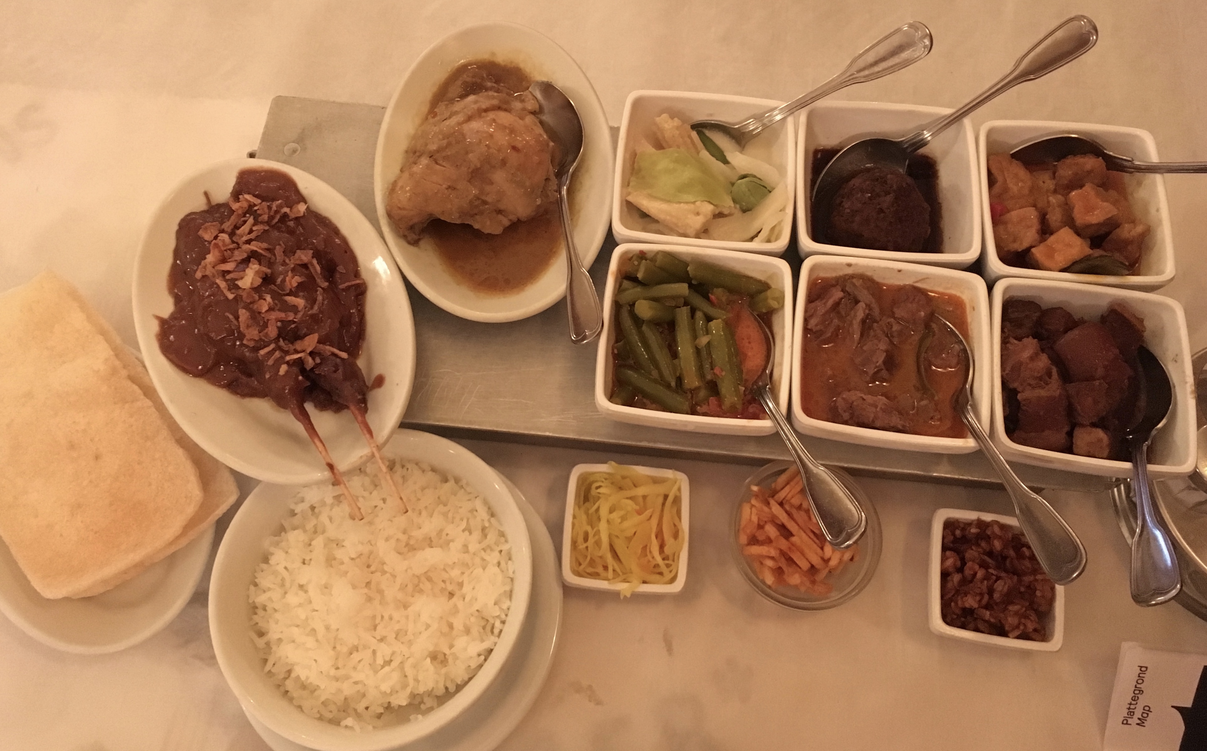 Indonesian lunch for one!