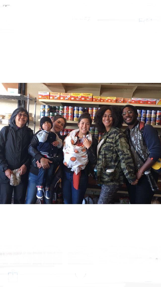 I got to hang out with these new parental units, and they let me wear the baby!?! Haha. Hey Mr. Livingston Tyree...We love you!