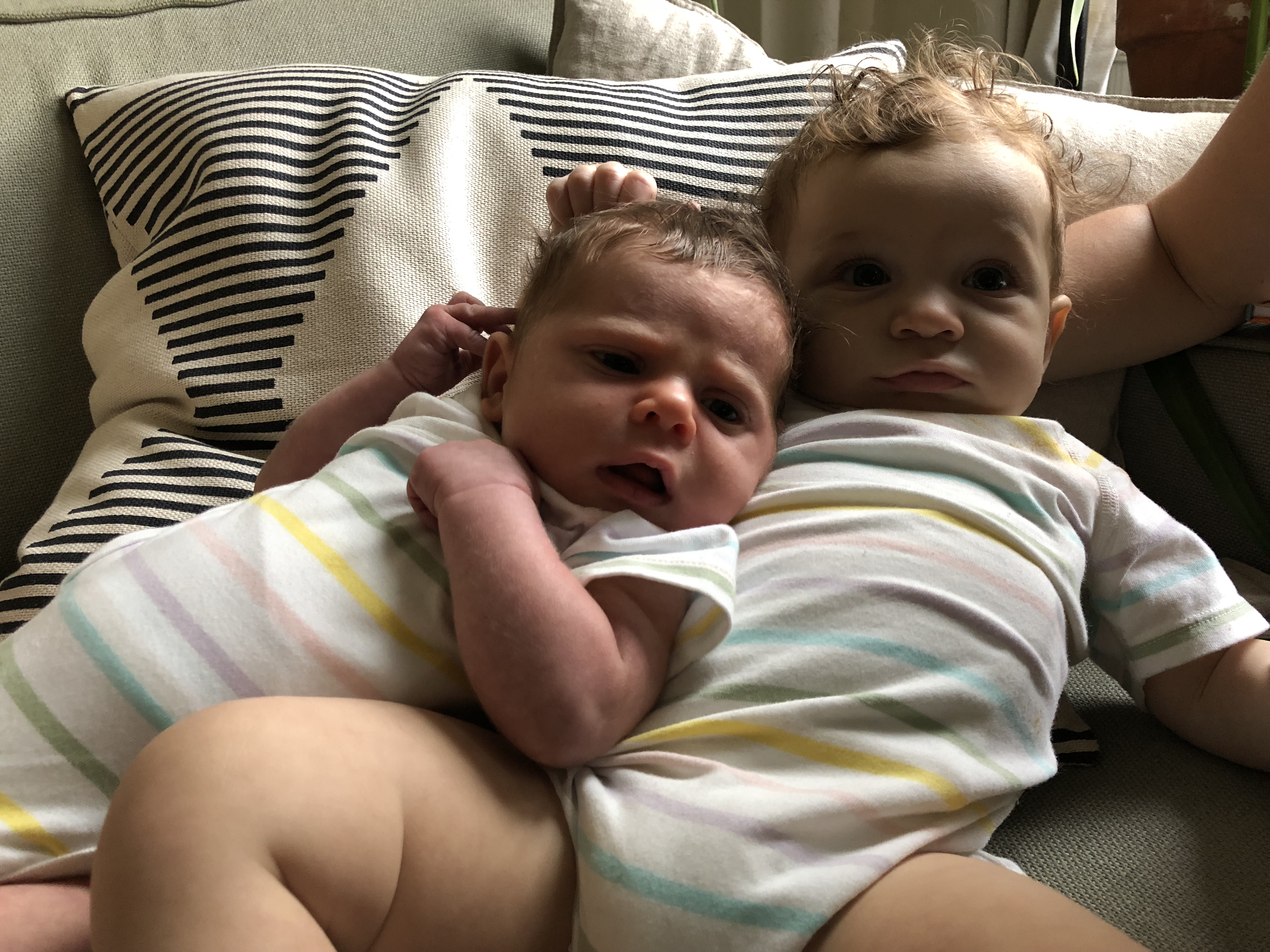 Left: Phia Tyson (and bestie Siena Galbraith)