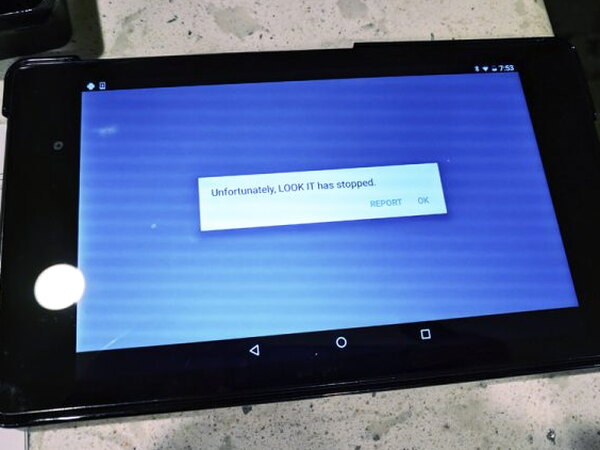LOOK-IT app looking for Bluetooth devices