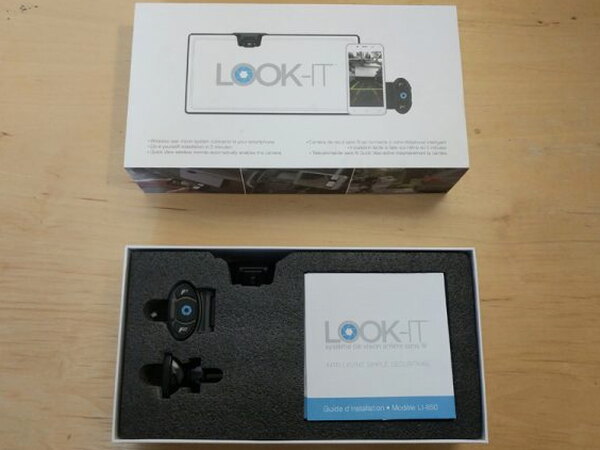 LOOK-IT box contents removed from packaging