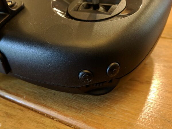 Shoulder controls on Hubsan HT011A controller