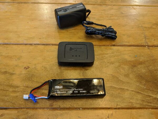 Hubsan battery and charger parts