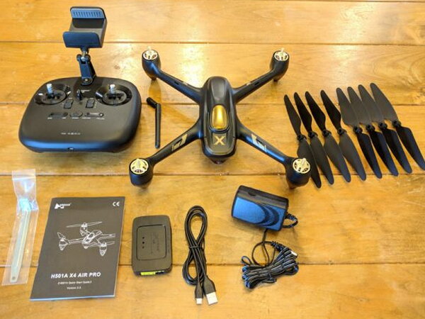 Hubsan H501A X4 Air Pro contents