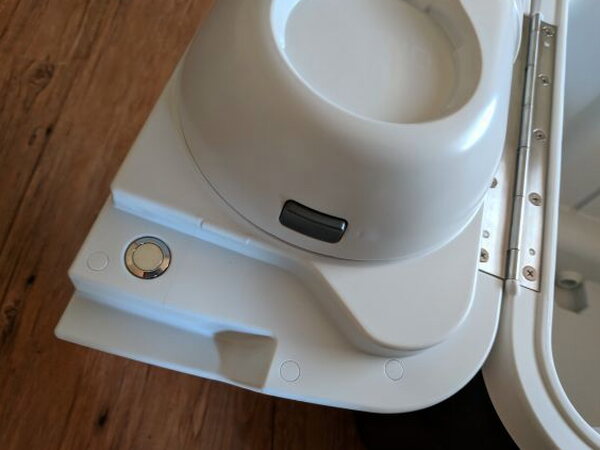 Interior LED light button