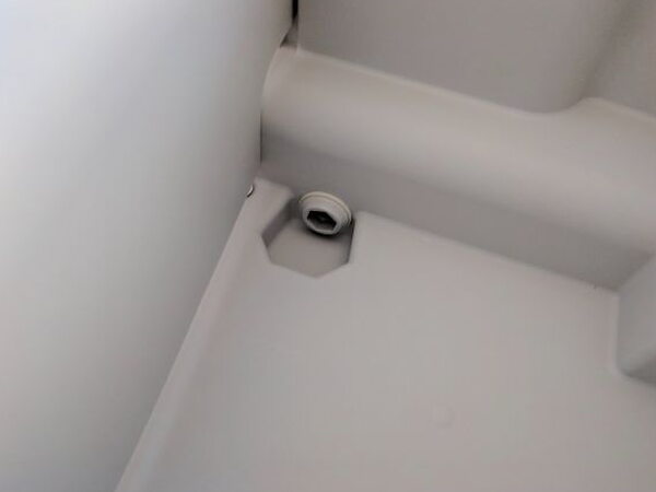 Interior drain