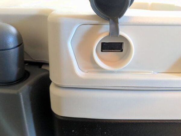 USB charging port