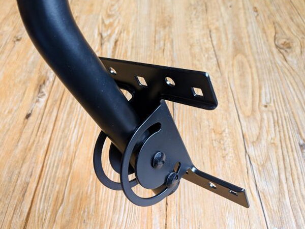 Close view of the Mohu Sail swivel mounting plate