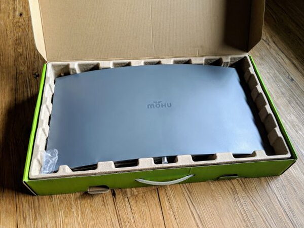 Mohu Sail antenna packed in its retail box