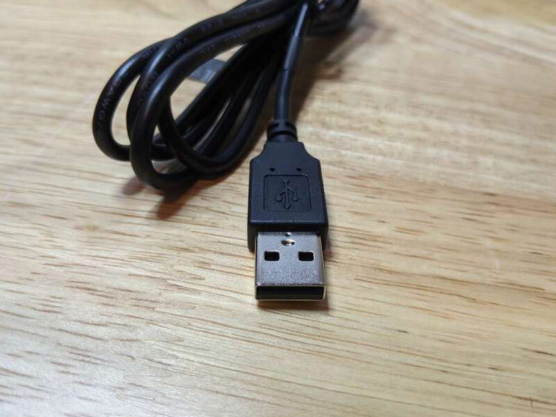 The PW315 uses a standard USB-A connector for computer hookup.