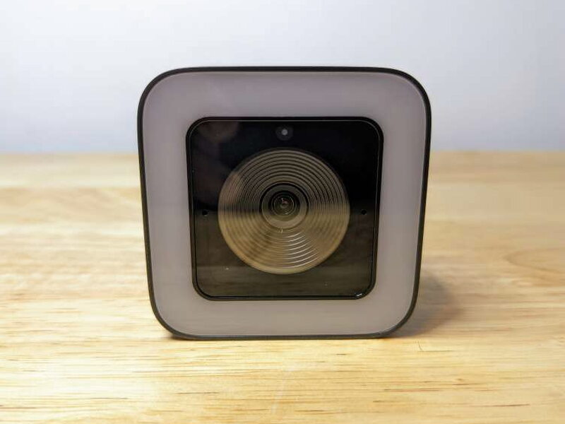 A closer look at the front lens area and light surround.