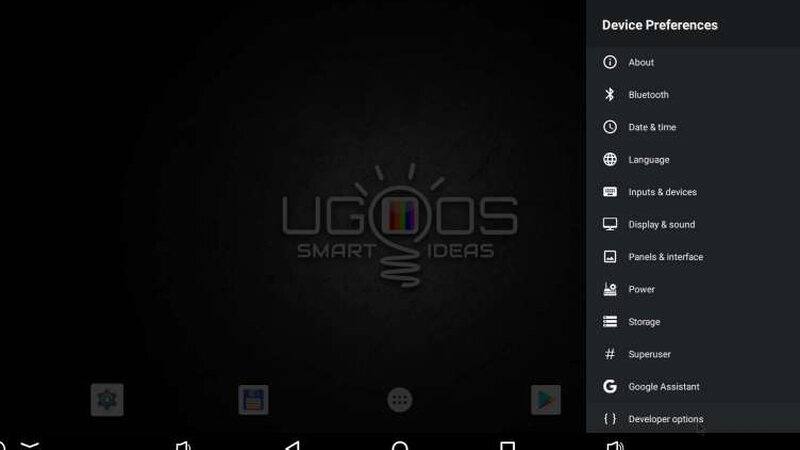 UT8 Pro device preferences